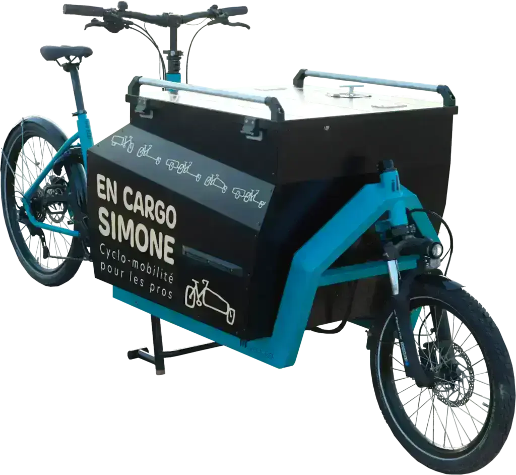 vélo cargo électrique biporteur