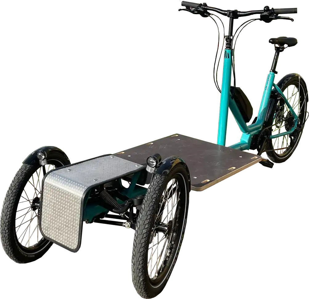 vélo cargo électrique triporteur