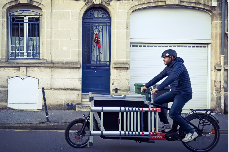 Vélo cargo livraison